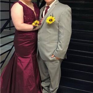 Elegant Purple Prom Dress